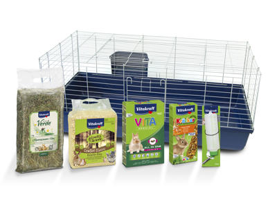 Startersæt kanin 120x60x46cm