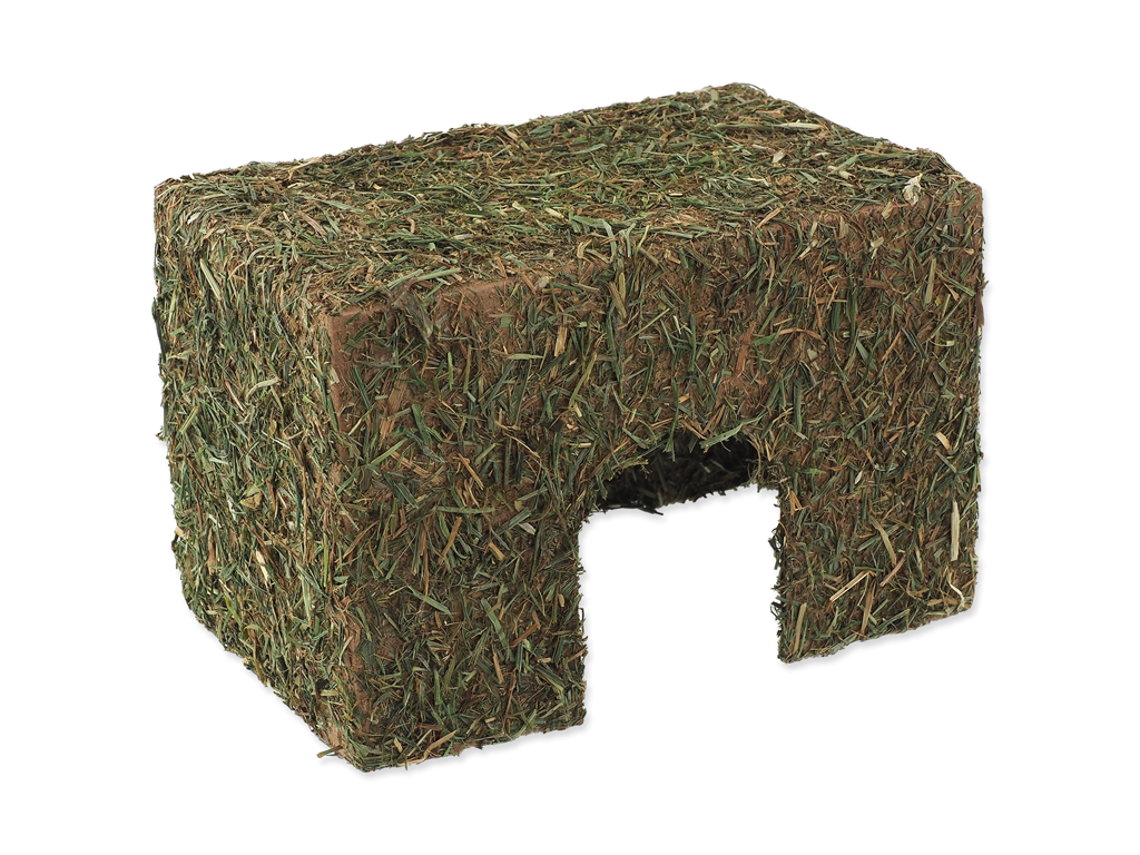 Nature land hus af hø small