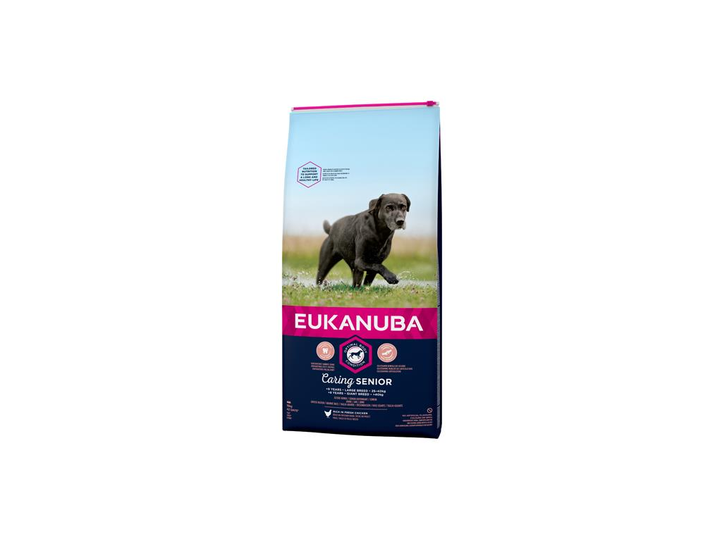 EUKANUBA Senior Small/medium Breed Lam & Ris 12kg