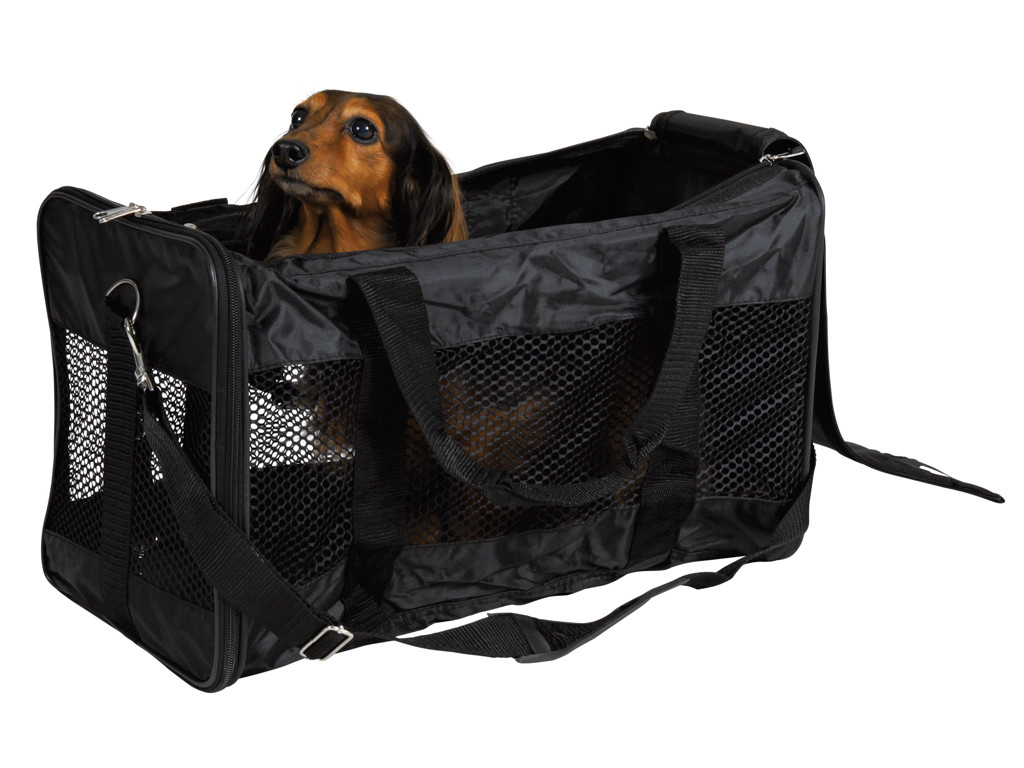 Taske, Nylon, sort 55x30x30 cm