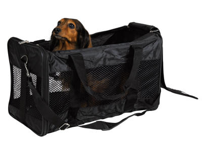 Taske, Nylon, sort 55x30x30 cm