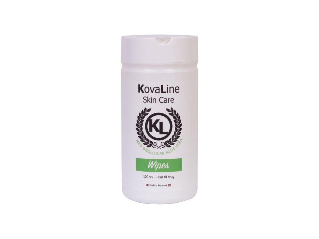 KovaLine ready to use wipes, aloe 100stk