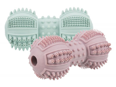 Dumbbell, naturgummi, 9 cm