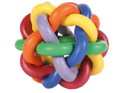 Snoet gummibold flerfarvet 10c