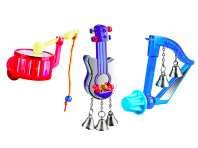 Fuglelegetøj "Musik"