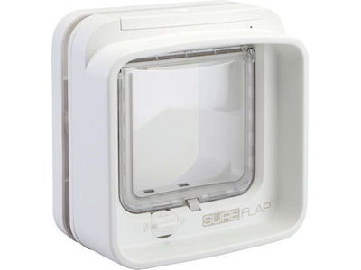 SureFlap DualScan Microchip Cat Flap – Mikrochip Kattelem med Scanner på Begge Sider