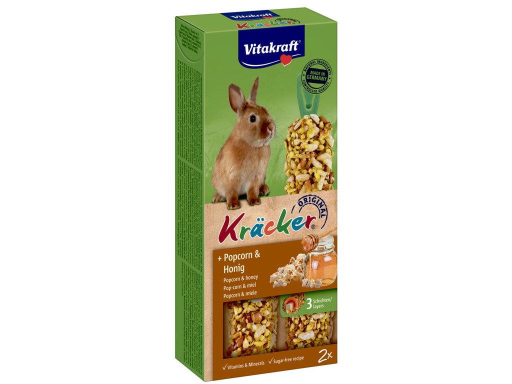 Kräcker PopCorn-Honning 2er Kanin 112g