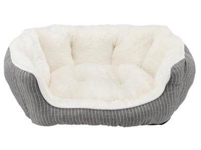 Davin seng, 50 × 40 cm, grå/creme