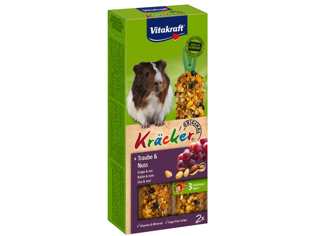 Kräcker Vindrue & Nød Marsvin