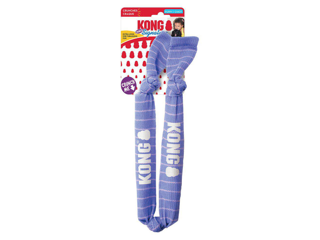 Kong signarure crunch rope puppy double M/L. 42x3x3CM