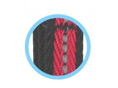 Webbinghalsbånd med refleksbånd M