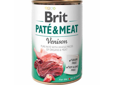 Brit Pate & Meat Venison 400 g