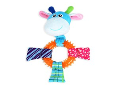 Giraf med ring i TPR 20cm