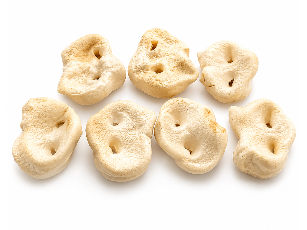 Snack'it Hvide Grisetryner – Naturlig Hundesnack (Bulk)