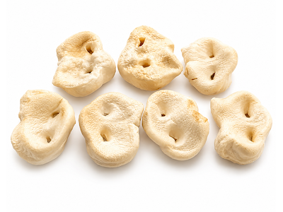 Snack'it Hvide Grisetryner – Naturlig Hundesnack (Bulk)