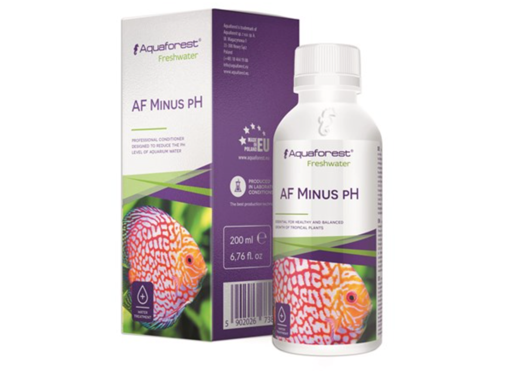 Aquaforest AF Minus pH 200 ml – pH-sænkende middel til akvarievand
