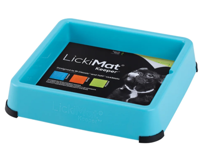 LickiMat Keeper Turkis 25 × 25 × 5 cm