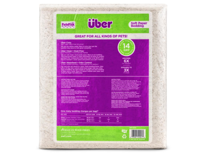 ÜBER Papirstrøelse 56 L Hvid