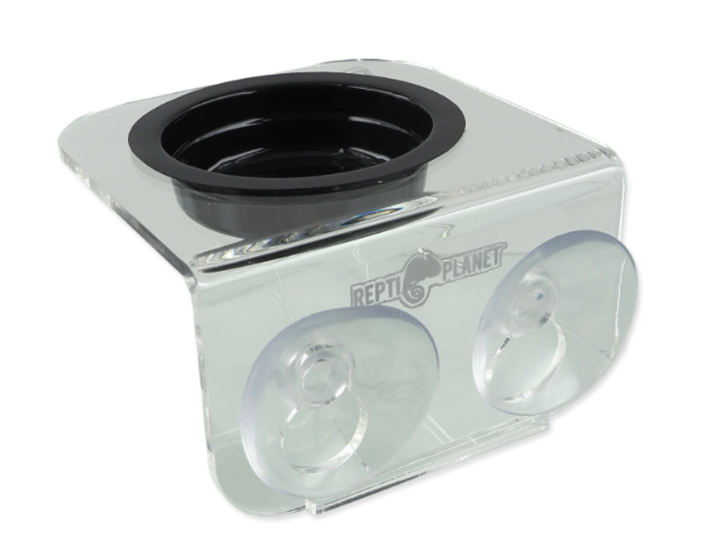 Akryl foderskål 8x8x6,2cm