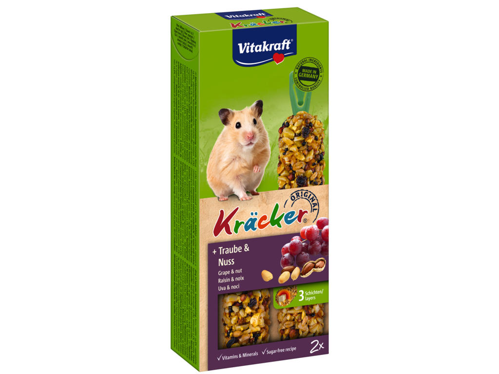 Kräcker Vindrue & Nød Hamster