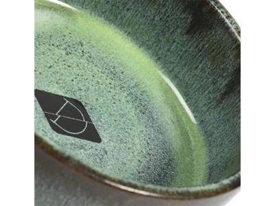 D&D keramikskål jasper Ø16 cm. 700 ml. grøn trendy