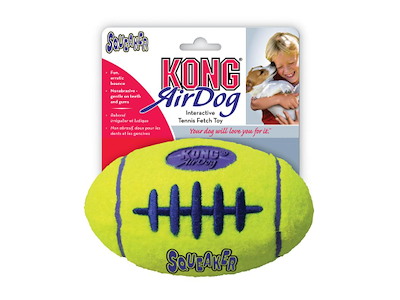 KONG AirDog Squeaker Football 
tennisbold, M,