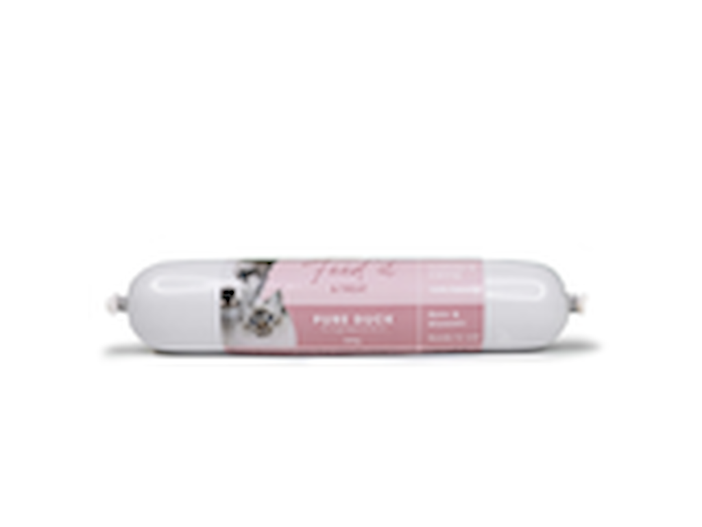 Feed'it & Treat Pure Duck 400 g – Fuldfoder og Træningsgodbid til Hund og Kat