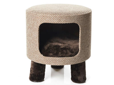 KATTENS NO. 1 HUEBII KATTEHULE LATTE 34 X 34 X 36 CM