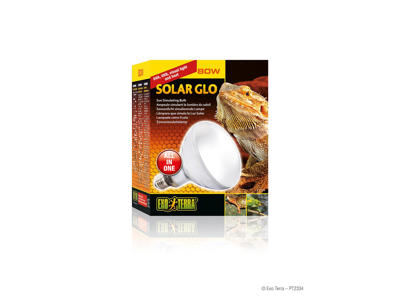 Exo-Terra solar-glo 80 watt. uva, uvb, infrarød