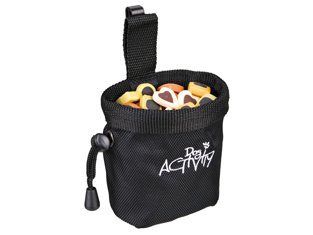 Dog Activity godbidstaske Deluxe, rød, ø 8 cm/10 cm