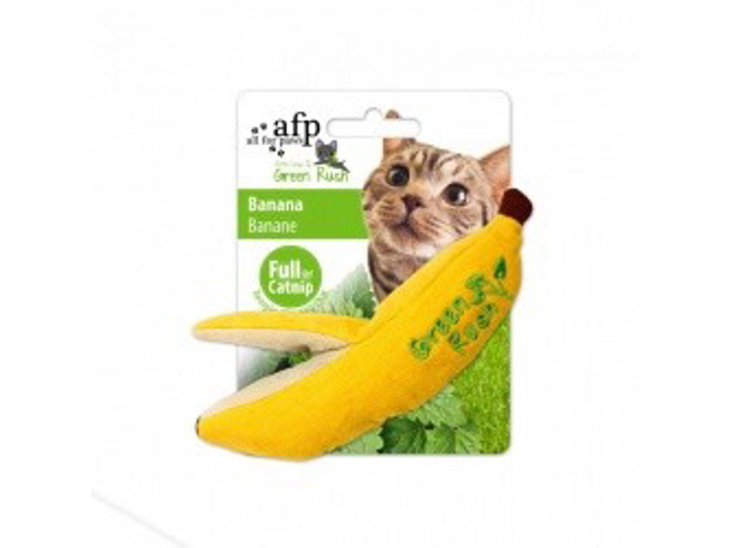 Banan m.Catnip 15 cm Green Rush