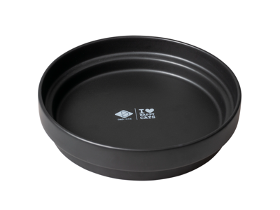 D&D CAT Keramisk Drikkeskål (L) ACE Ø20 cm. Sort