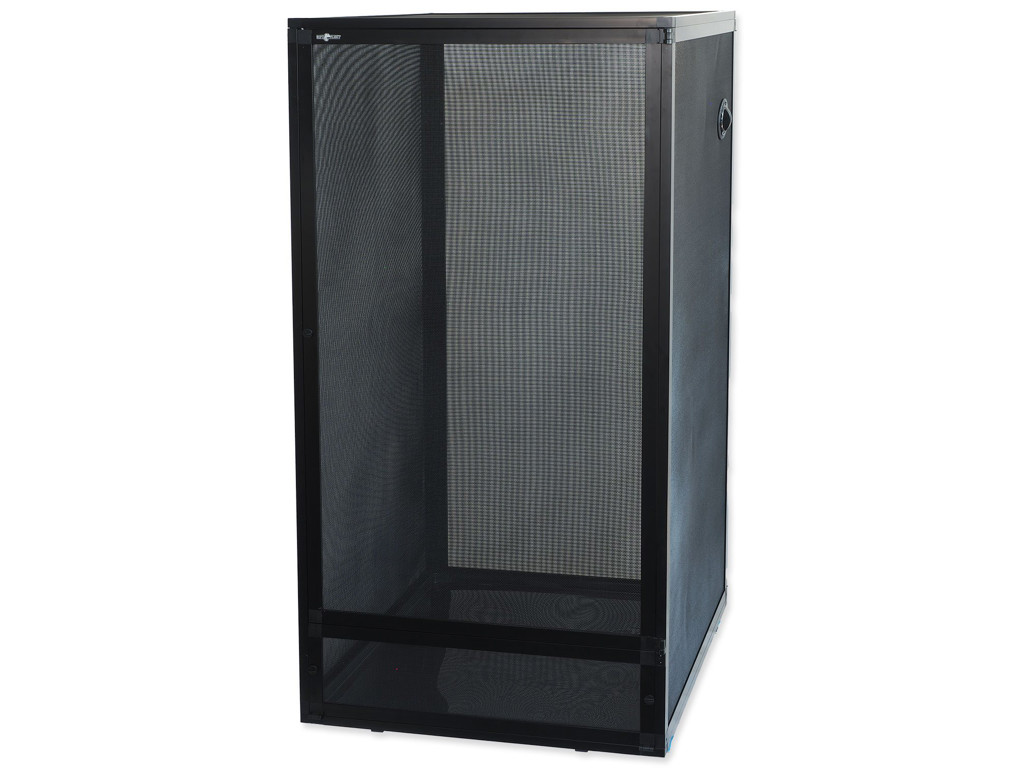 60x60x120cm Deluxe foldbart net terrarium - åben netdør