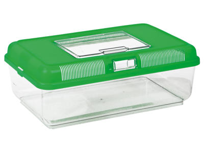 Transport & foderboks, 38 × 14 × 24 cm