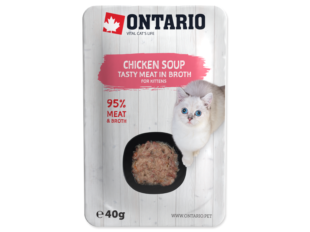 Ontario killingsuppe Kylling, gulerod og ris 40 g