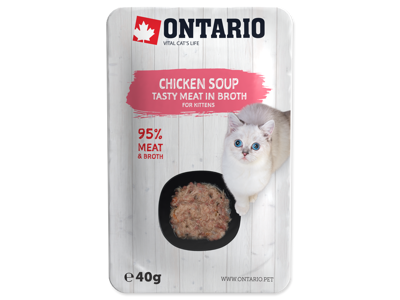 Ontario killingsuppe Kylling, gulerod og ris 40 g