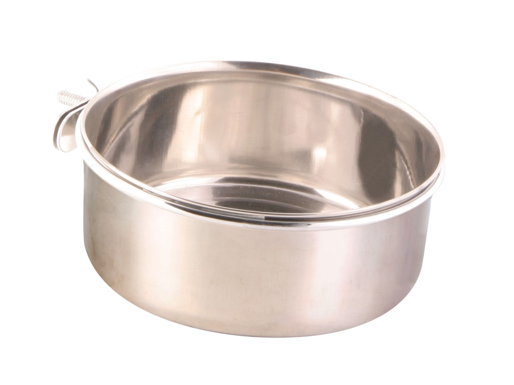 Stålskål med skruebeslag ø14,5 cm