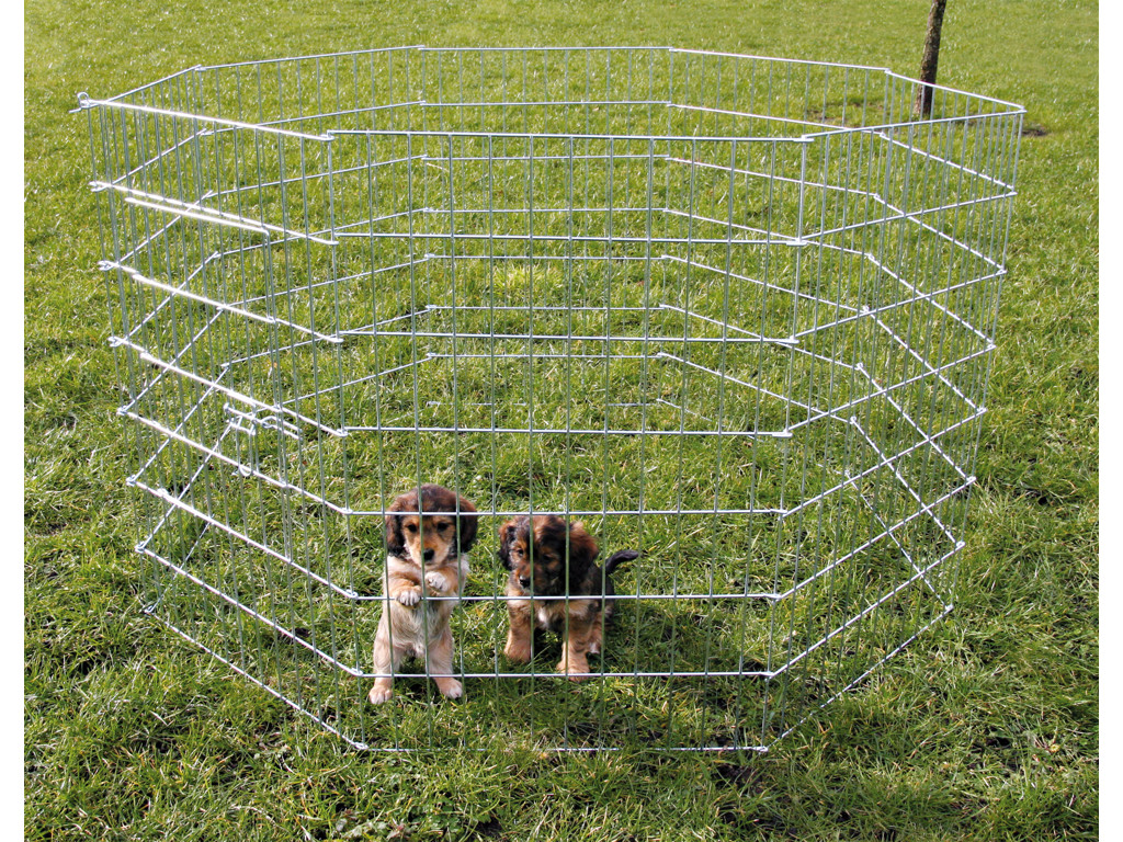 Løbegård til hvalpe 8 kantet