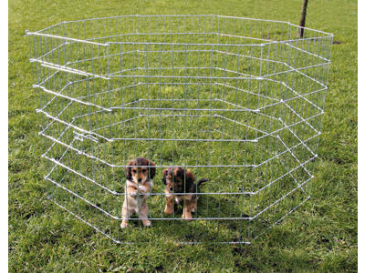 Løbegård til hvalpe 8 kantet