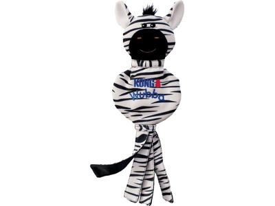 KONG WUBBA NO STUFF ZEBRA L
