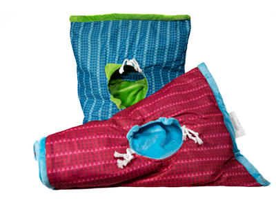 knitrende kattesovepose Copenhagen catsack Modern Cat