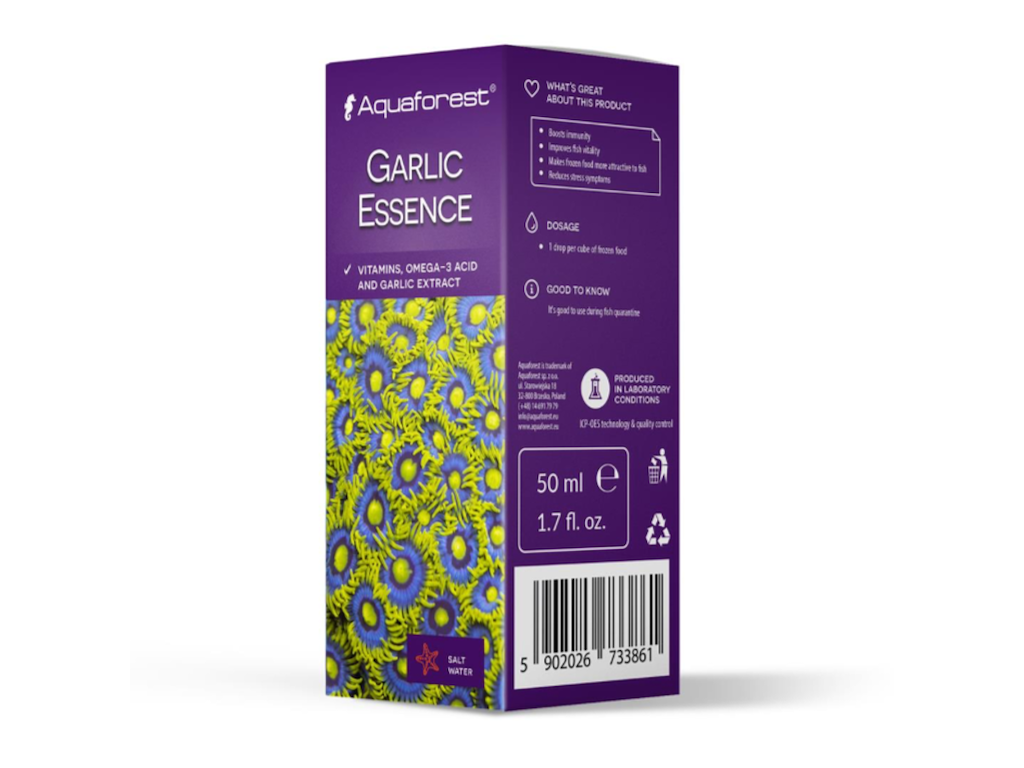 Aquaforest Garlic Essence 50 ml – Hvidløgsekstrakt til fiskefoder og immunstøtte
