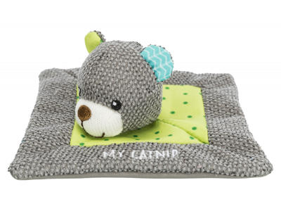 TRIXIE JUNIOR SNUGGLER BEAR KATTELEGETØJ 13 X 13 CM
