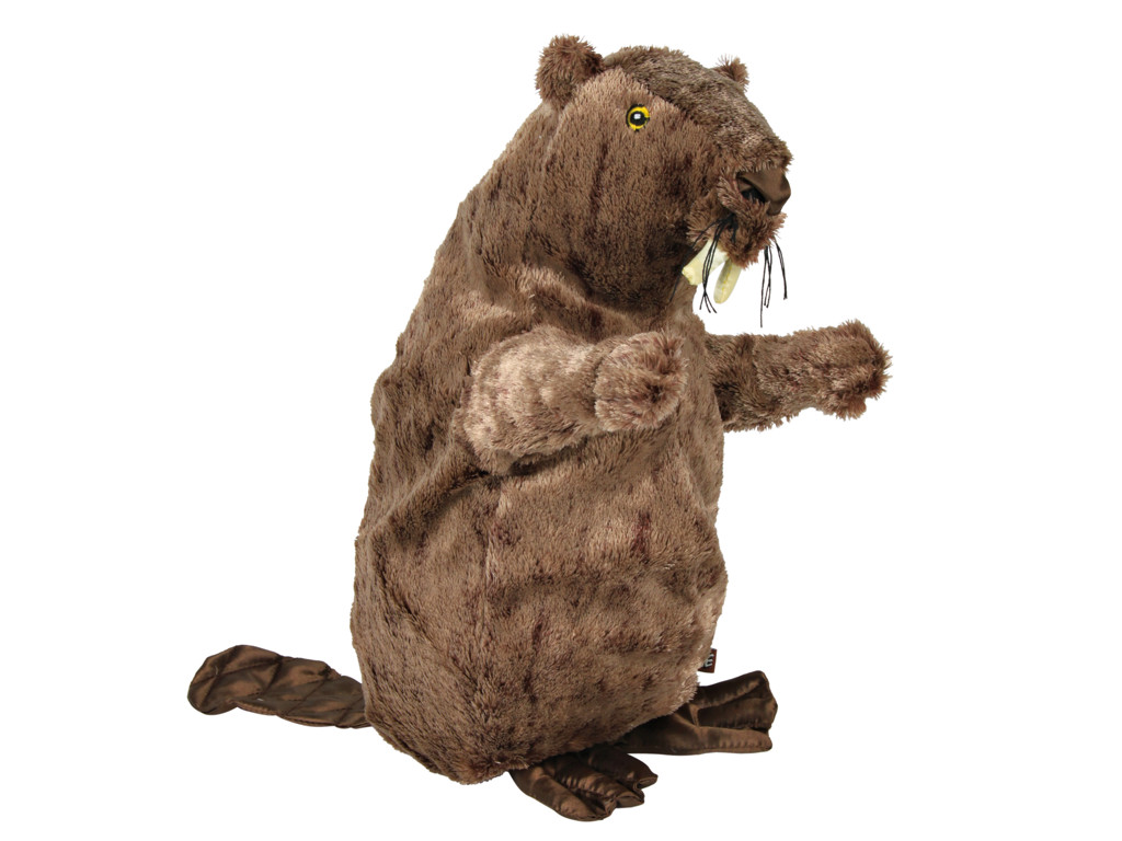 Bæver, plys, 40 cm