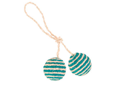 Sisal dobbelt bold med catnip