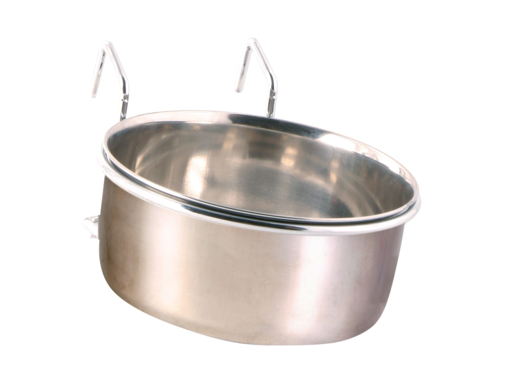 Stålskål med beslag ø12cm