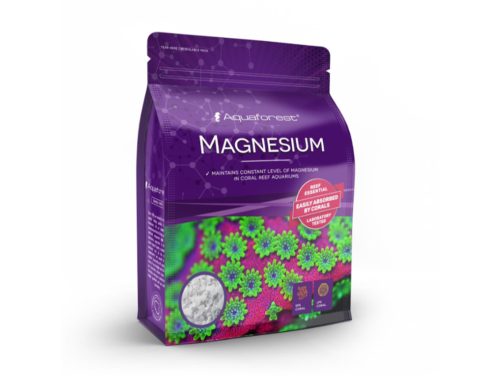Aquaforest Magnesium 750 g – Magnesiumtilskud til Saltvandsakvarier og Koraller
