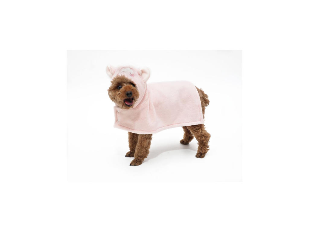 PB badekåbe får M, lyserød