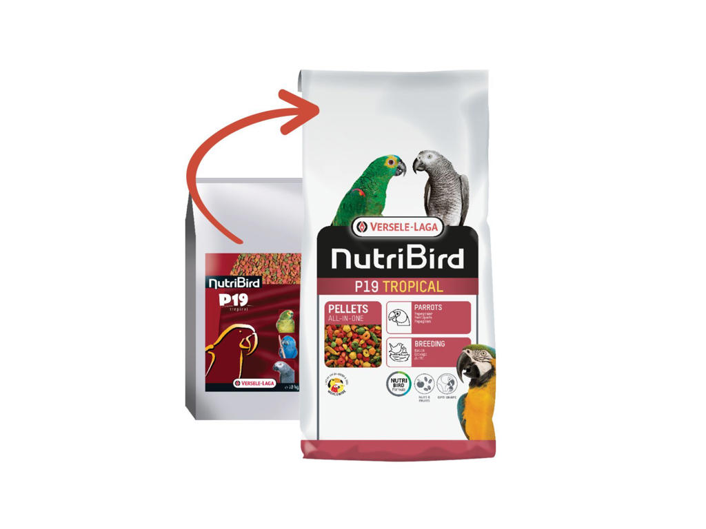 Nutribird P19 tropical 10kg