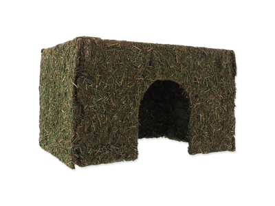 Nature land hus af hø medium